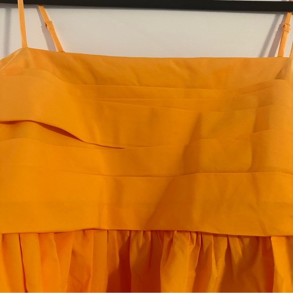 NWT Jonathan Simkhai Tala Puff Sleeve Poplin Top - Picture 4 of 11